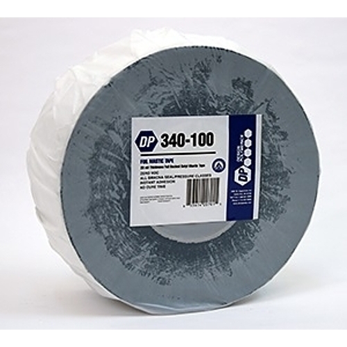 DP340 Foil Mastic Tape 3&quot; x  100&#39; (12/Case)