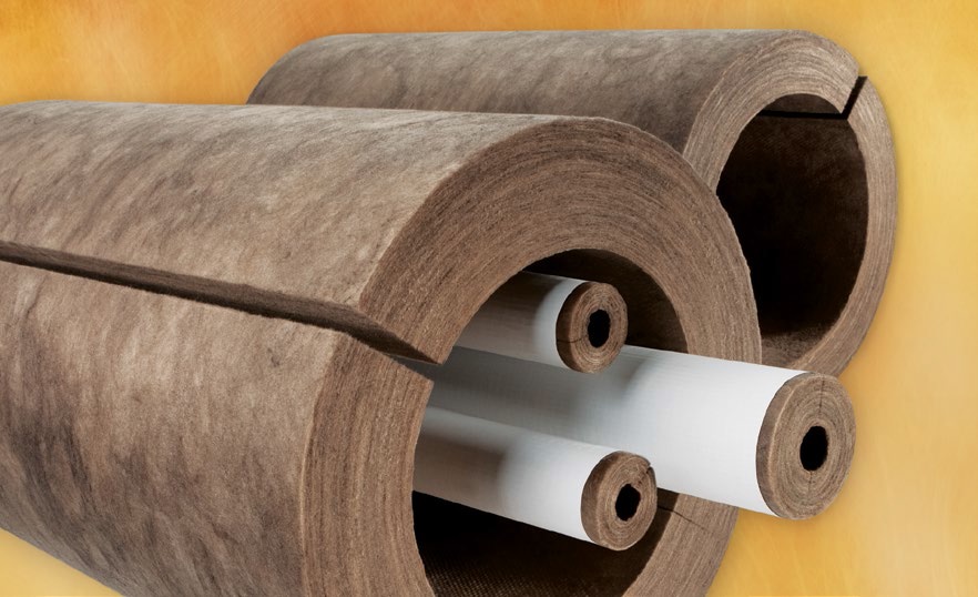 Knauf #1156 - 7/8&quot; x 1&quot; Fiberglass Pipe Insulation